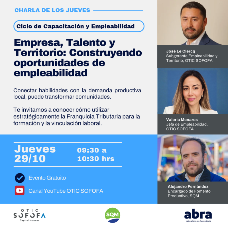 Empresa, Talento y Territorio: Construyendo oportunidades de empleabilidad